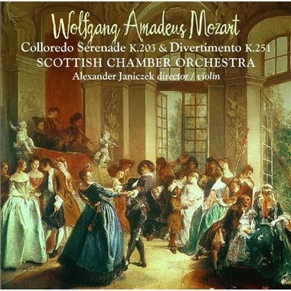 Scottish Chamber Orchestra & Wolfgang Amadeus Mozart (1756-1791) - Divertimento Kv251, Serenade