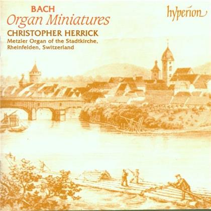 Herrick Metzler Ch., Organ & Johann Sebastian Bach (1685-1750) - Organ Miniatures (2 CDs)