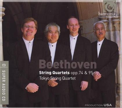 Tokyo Quartett & Ludwig van Beethoven (1770-1827) - Quartett Nr10 Op74, Nr11 Op95