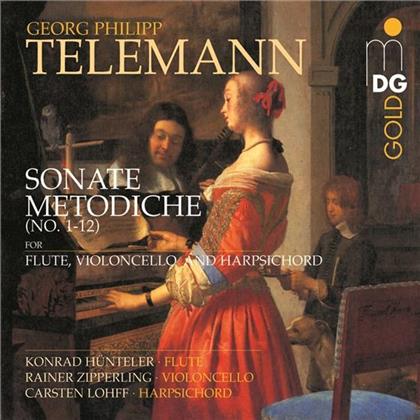 Huenteler, Zipperling, Lohff & Georg Philipp Telemann (1681-1767) - Sonate Metodiche (2 CDs)