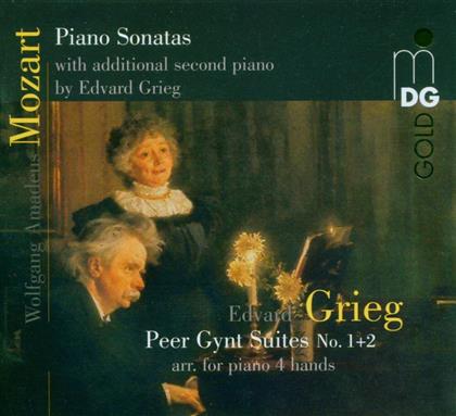 Klavierduo Trenkner Speidel & Mozart/Grieg - Klaviersonaten (2 SACDs)