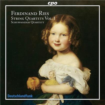 Schuppanzigh Quartett & Ferdinand Ries - Quartette Vol. 1 Woo10, Woo37