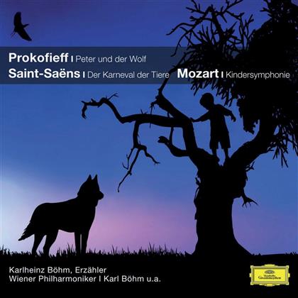 Serge Prokofieff (1891-1953), Camille Saint-Saëns (1835-1921), Leopold Mozart (1719-1787), Karl Böhm & Karlheinz Böhm - Peter Und Der Wolf / Karneval der Tiere / Kindersinfonie
