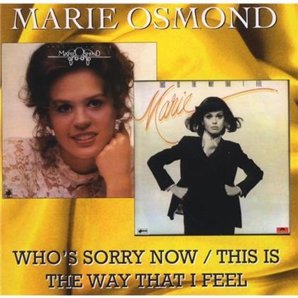 Marie Osmond - Who's Sorry Now/This Is T