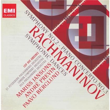 --- & Sergej Rachmaninoff (1873-1943) - Symphony No. 2 / Piano Concerto No. 3 / Symphonic Dances (2 CDs)