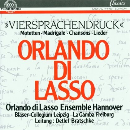 Detlef Bratschke & Orlando Di Lasso (1532-1594) - Motetten