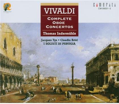 Brizi Claudio / Indermühle / Tys / & Antonio Vivaldi (1678-1741) - Complete Oboe Concertos (3 CDs)