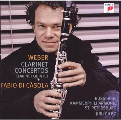 Fabio Di Casola & Carl Maria von Weber (1786-1826) - Concertos For Clarinet (Hybrid SACD)