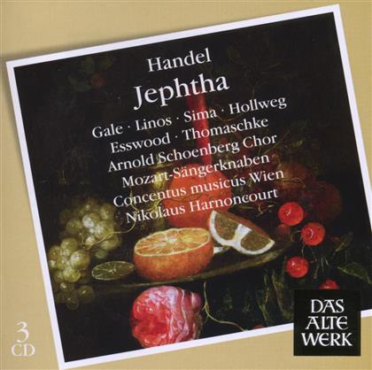 Georg Friedrich Händel (1685-1759), Nikolaus Harnoncourt & Concentus Musicus Wien - Jephtha (3 CDs)