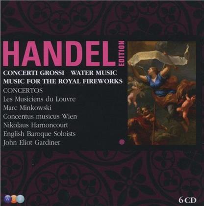 Harnoncourt Nikolaus /Minkowski/Gardiner & Georg Friedrich Händel (1685-1759) - Vol.9/Orchestral Music (6 CD)