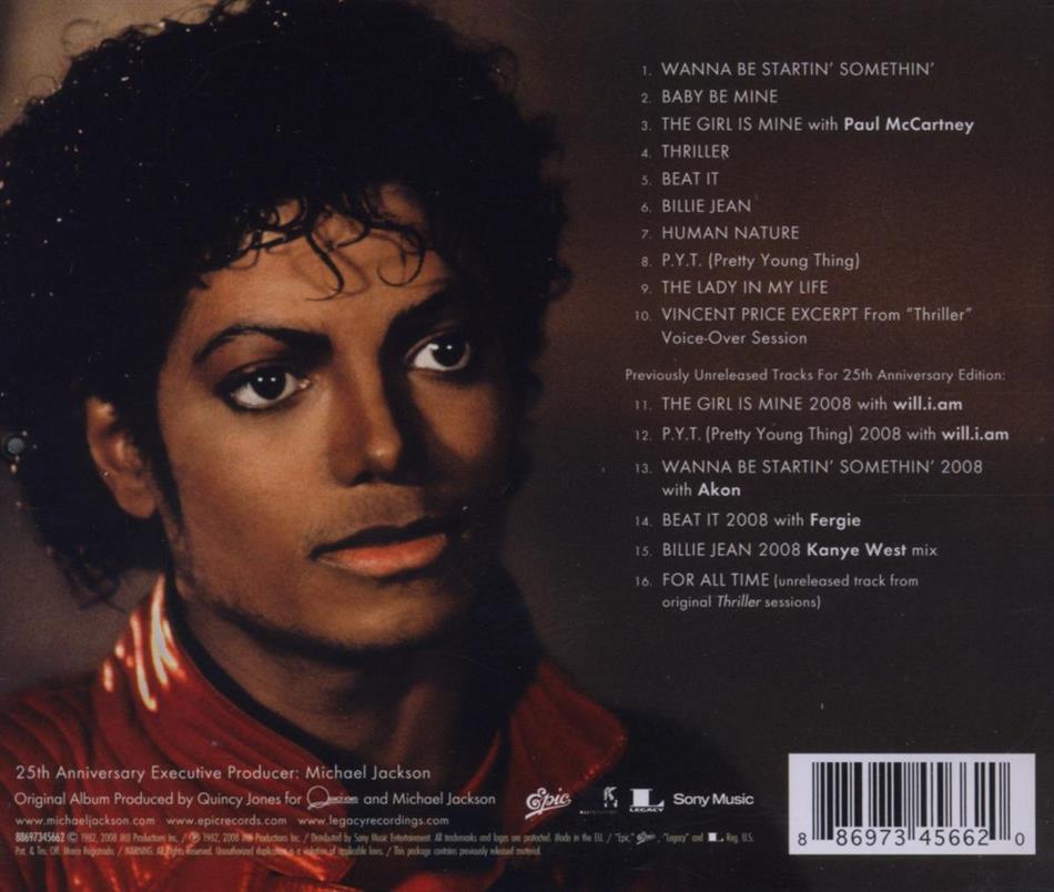 Альбомы майкла джексона. Michael Jackson Thriller 1982. Thriller Michael Jackson обложка альбома.