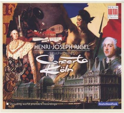 Concerto Köln & Henri-Joseph Rigel - Sinfonien