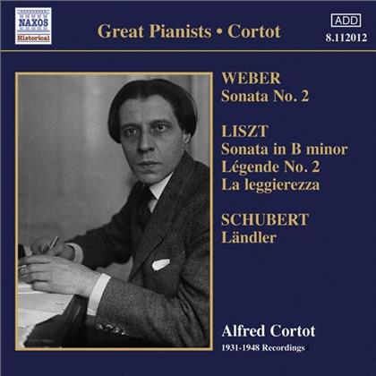 Alfred Cortot & Weber/Schubert/Liszt - Klavierwerke