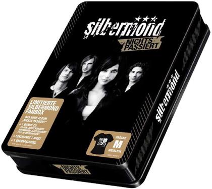 Silbermond - Nichts Passiert - Steelbox - M T-Shirt (2 CDs)