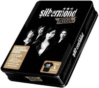 Silbermond - Nichts Passiert - Steelbox - L T-Shirt (2 CDs)