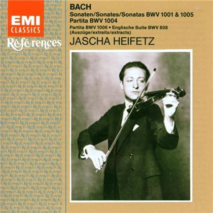 Jascha Heifetz & Johann Sebastian Bach (1685-1750) - Sonate+Partita 1-3