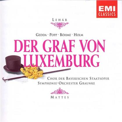 Mattes/Gedda/Popp/Holm & Franz Lehar (1870-1948) - Graf Von Luxemburg (2 CDs)
