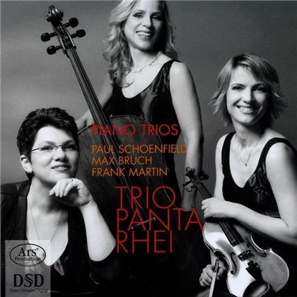 Trio Panta Rhei & Bruch Max/Martin Frank/Schoenfield Paul - Piano Trios (SACD)