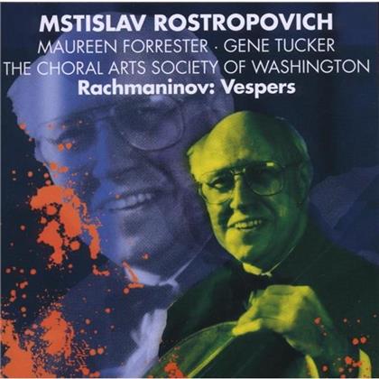 Rostropovitch & Choral Arts Soci. & Sergej Rachmaninoff (1873-1943) - Vespers