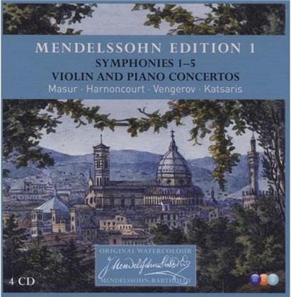 --- & Felix Mendelssohn-Bartholdy (1809-1847) - Edition Vol.1/Orchestralmusic (4 CDs)