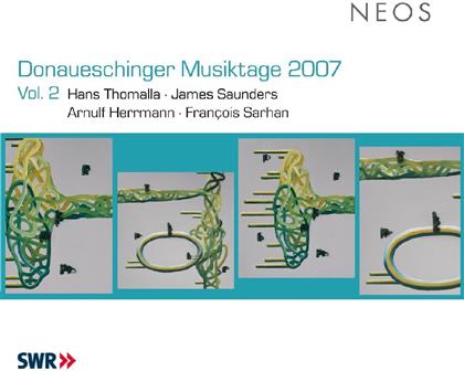 Ensemble Moderne Experimentalstudio Swr & Thomalla/Saundeers/Herrmann/Sarhan - Donaueschinger Musiktage 2007 - Vol. 2 (SACD)