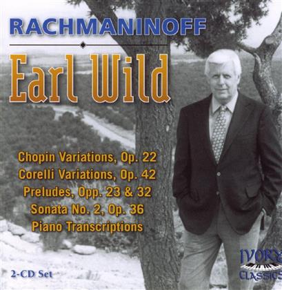 Earl Wild & Sergej Rachmaninoff (1873-1943) - Prelude Op23/1-10 Op32/1-10Son (2 CDs)