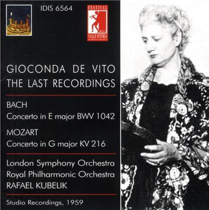 Gioconda De Vito (Violine) & Johann Sebastian Bach (1685-1750) - Konzert Fuer Violine Bwv1042,
