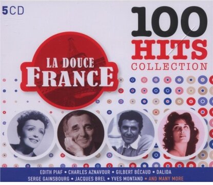 100 Hits Collection - Various - Douce France (5 CDs)