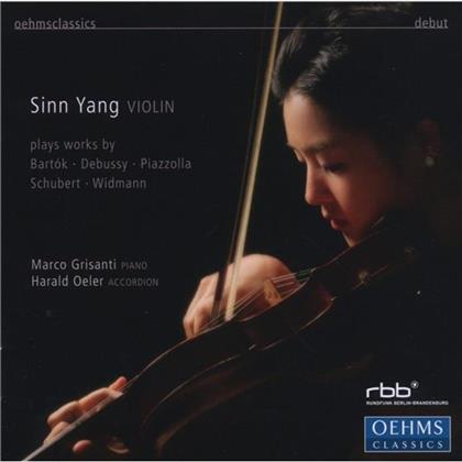 Sinn Yang & Debussy/Schubert/Ua - Debut-Violinsonaten