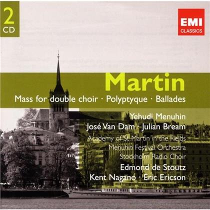 Menuhin/Nagano/Ericson/Var. & Frank Martin (1890-1974) - Orchestral & Choral Works (2 CD)