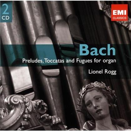 Lionel Rogg & Johann Sebastian Bach (1685-1750) - Preludes,Toccatas & Fugues (2 CDs)