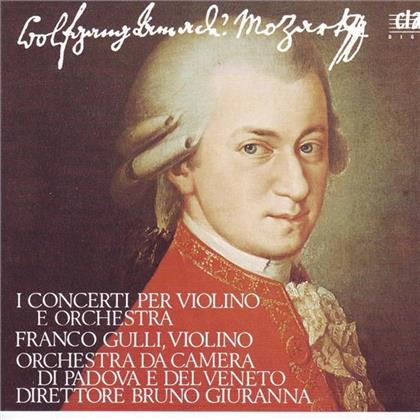 Gulli F./Orchestra Da Camera & Wolfgang Amadeus Mozart (1756-1791) - Die 5 Violinkonzerte (2 CDs)