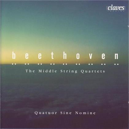Quatuor Sine Nomine & Ludwig van Beethoven (1770-1827) - Streichquartette 7, 8, 9, 10, 11 (2 CDs)