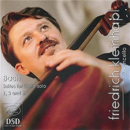 Friedrich Kleinhapl & Johann Sebastian Bach (1685-1750) - Suites For Cello Solo 1, (SACD)