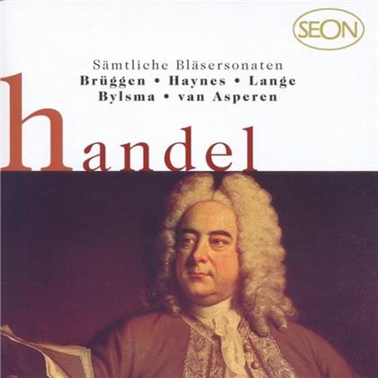 Frans Brüggen, Bruce Haynes, Anner Bylsma & Georg Friedrich Händel (1685-1759) - Sämtliche Bläsersonaten (2 CD)