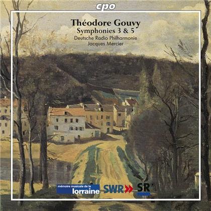Deutsche Radio Philharmonie Saarbrücken-Kaiserslautern & Theodore Gouvy (1819-1898) - Sinfonie Nr3, Nr5