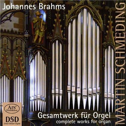 Martin Schmeding & Johannes Brahms (1833-1897) - Gesamtwerk Für Orgel (SACD)