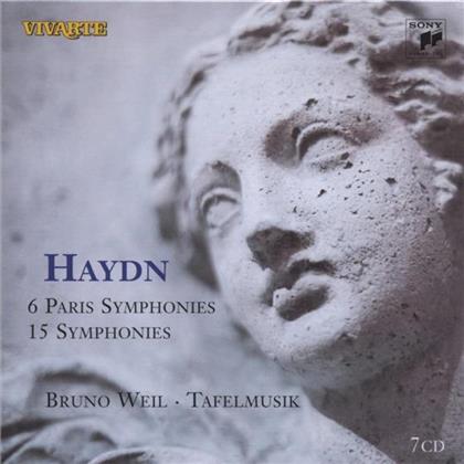 Weil Bruno / Tafelmusik & Joseph Haydn (1732-1809) - Symphonies (7 CDs)
