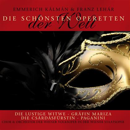 K Lm N, E. & Leh R, F. - Schönsten Operetten (2 CDs)