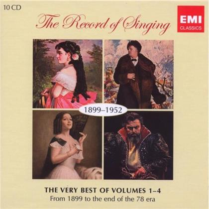 Record Of Singing 1899-1952 & --- - Record Of Singing 1988-1952 (10 CDs)
