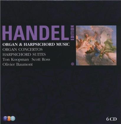Koopman Ton/Ross Scott & Georg Friedrich Händel (1685-1759) - Organ&Harpsichord Vol. 10 (6 CD)