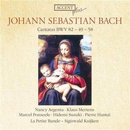 Argenta/Mertens & Johann Sebastian Bach (1685-1750) - Kantaten 82,49,58