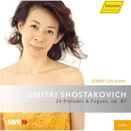 Jenny Lin (Klavier) & Dimitri Schostakowitsch (1906-1975) - 24 Preludes & Fugues Op.87 (2 CDs)