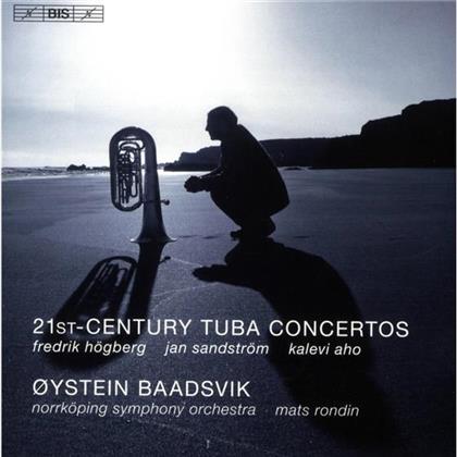 Baadsvik Oystein /Rondin Mats/Norrköping & Aho/Högberg/Sandström - Tuba-Konzerte 21.Jh.