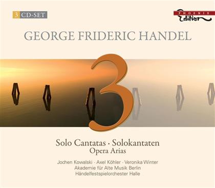 Jochen Kowalski & Georg Friedrich Händel (1685-1759) - Solokantaten/Arien (3 CDs)