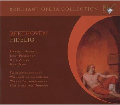 Schnaut/Protschka & Ludwig van Beethoven (1770-1827) - Fidelio (2 CDs)