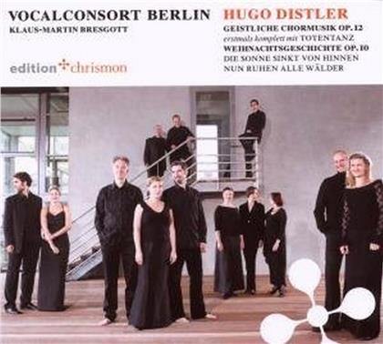 Vocalconsort Berlin / Bresgott & Hugo Distler (1908-1942) - Geistliche Chor (2 CDs)