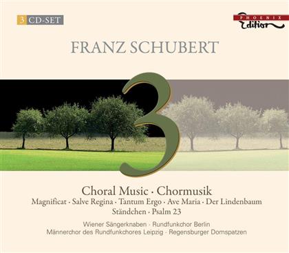 Die Wiener Sängerknaben & Franz Schubert (1797-1828) - Chormusik (3 CDs)