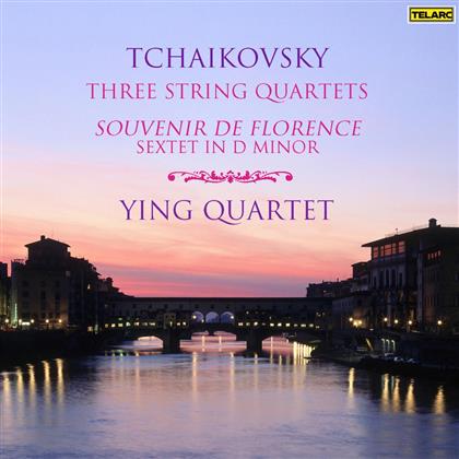 Ying Quartet & Peter Iljitsch Tschaikowsky (1840-1893) - Souvenir De Florence/Quart 1-3 (2 CDs)