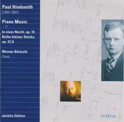 Werner Bärtschi & Paul Hindemith (1895-1963) - Piano Music